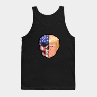 TRUMP skull Tank Top